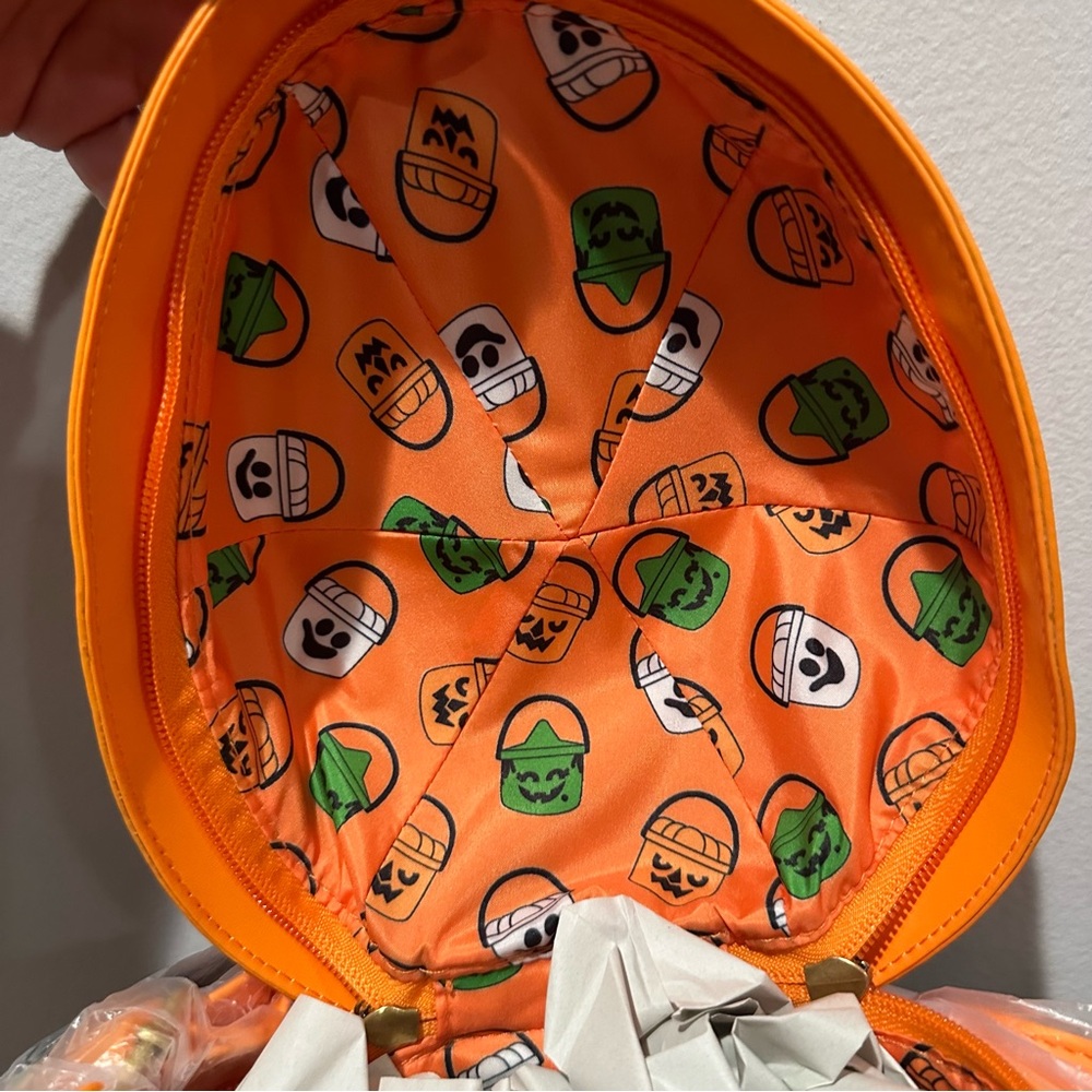 NEW McDonald’s Halloween McPunk’n Happy Meal Pail Glow Crossbody Bag Orange - Picture 10 of 15